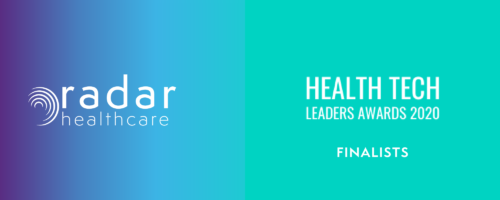 Radar Healthcare announced as finalists in the Health Tech Leaders Awards 2020