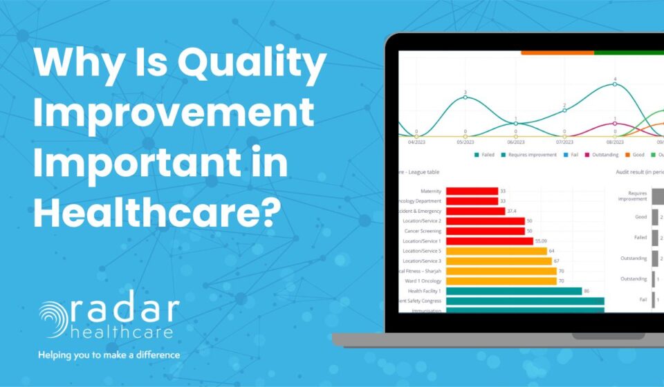 Why is quality improvement in healthcare important?