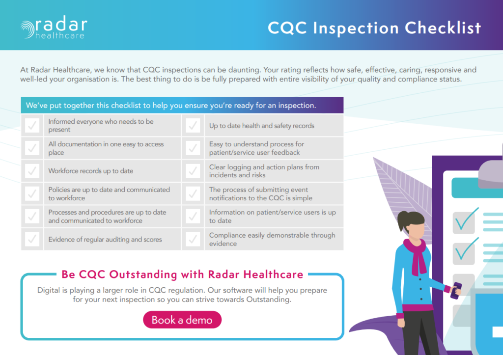 CQC inspection checklist