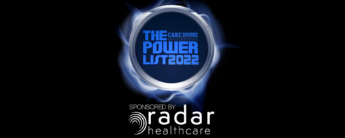 We are proud to sponsor the 2022 Care Home Professional Power List!