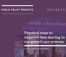 Icon for Practical steps to improve data sharing in integrated care systems  