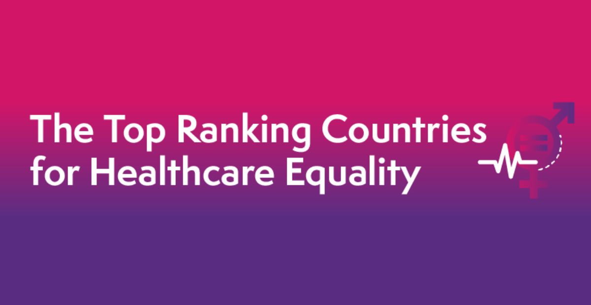 Top 3 ranking countries for healthcare equality