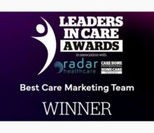 Icon for Leaders in Care Award Winner - Best Care Marketing Team 2023