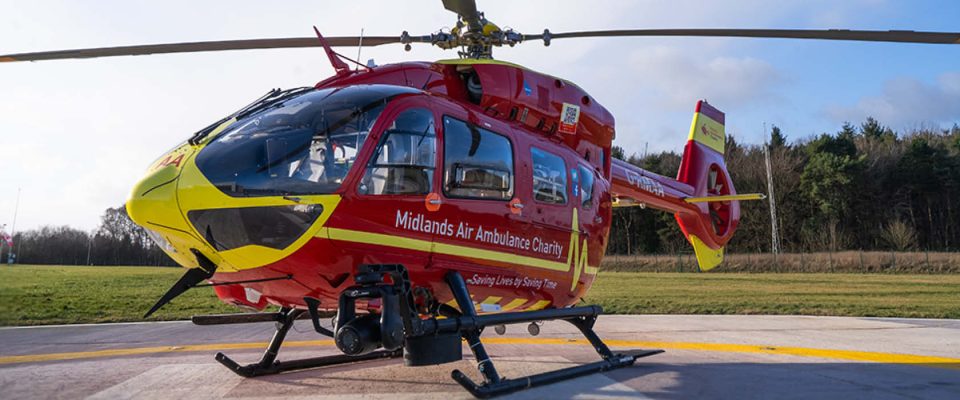 Our partnership with Midlands Air Ambulance Charity