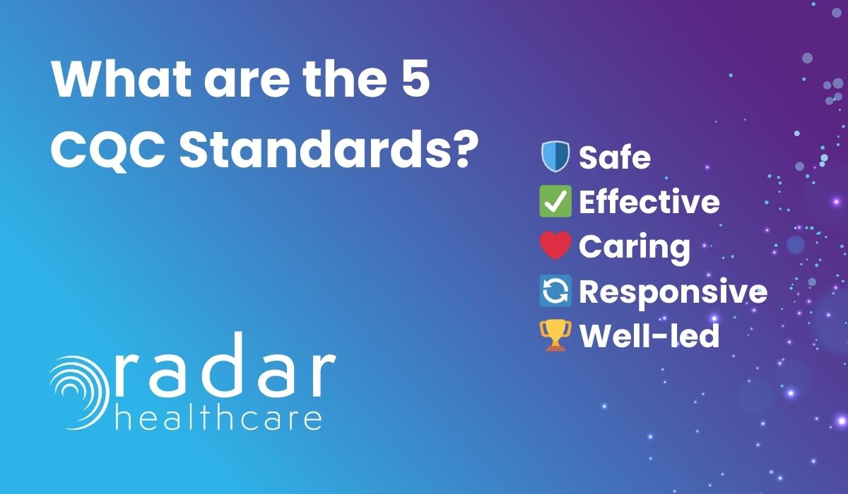 What are the 5 CQC Standards?