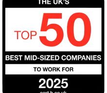 Icon for One of the UK’s Top 100 Companies to Work For 2025